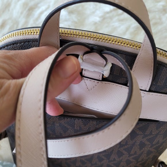 Michael Kors MK Logo Backpack Casual Brown main image 9